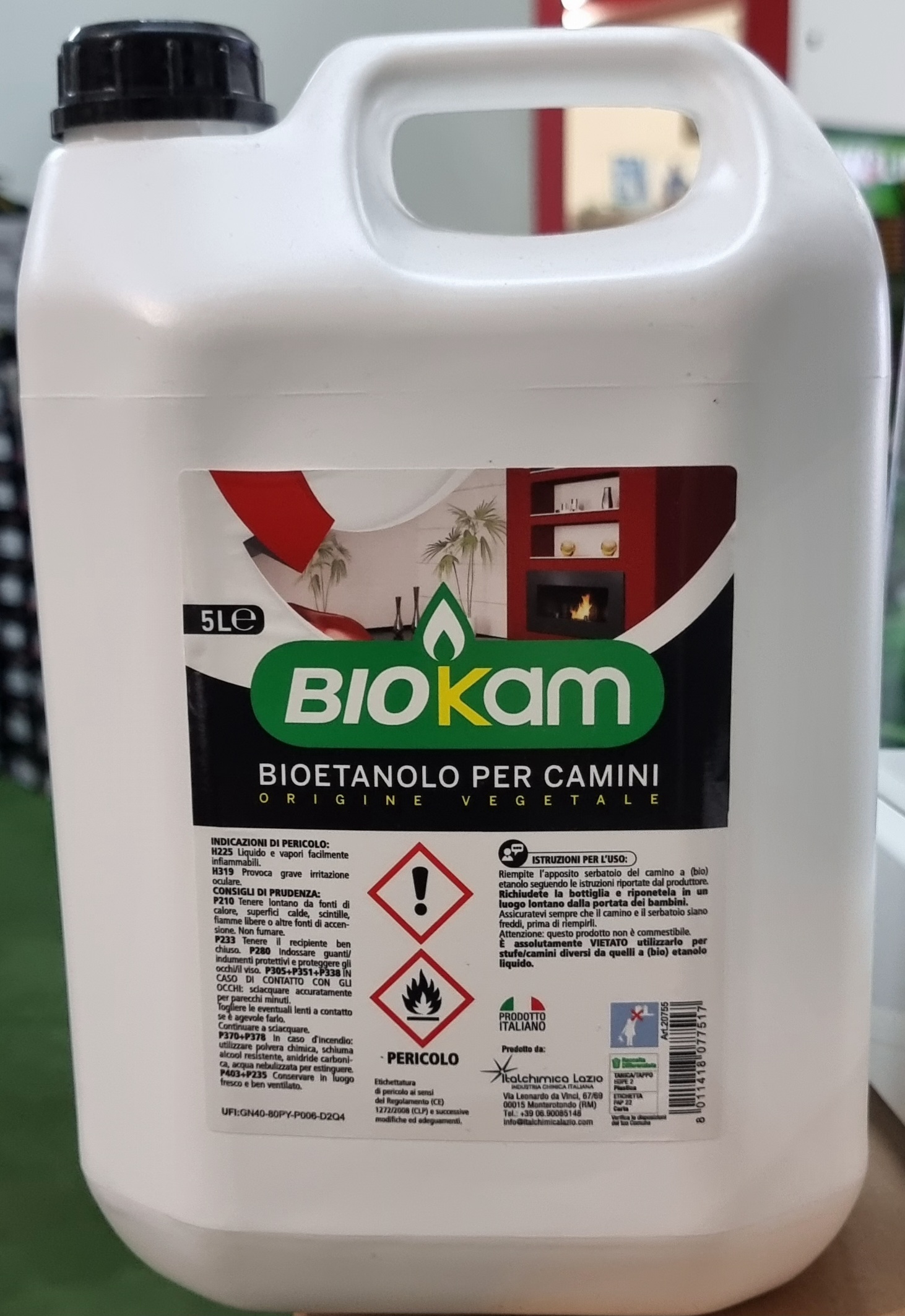 bioetanolo 5 lt